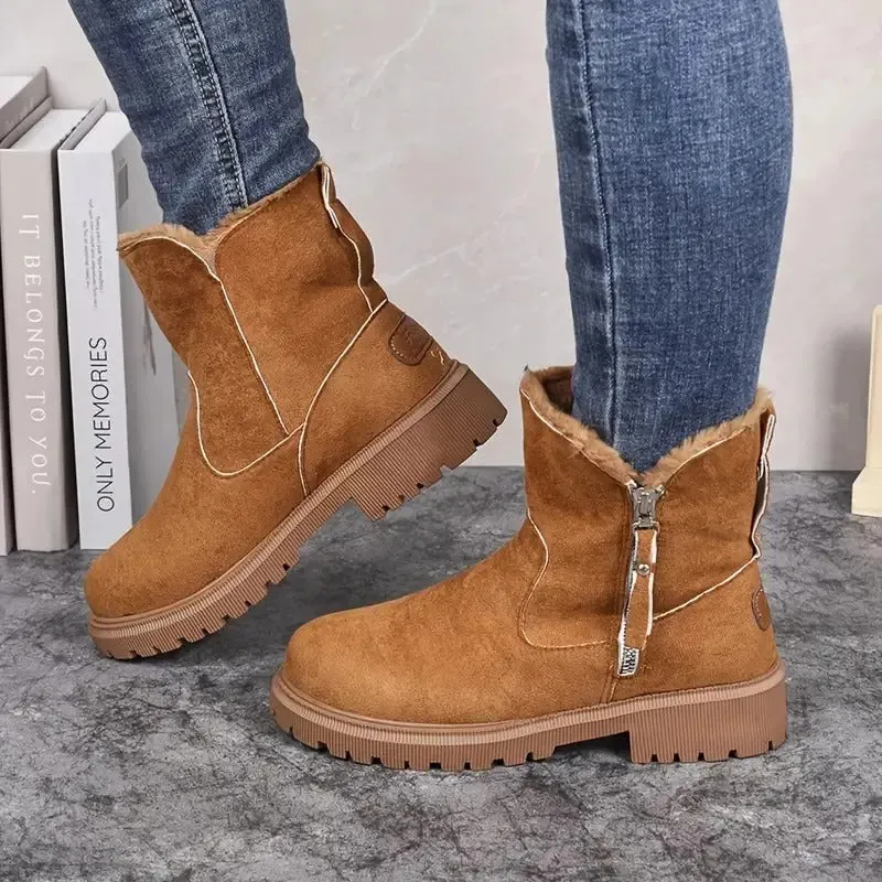 Winterstiefel Damen | Profilsohle für starken Grip | Damen Winterboots