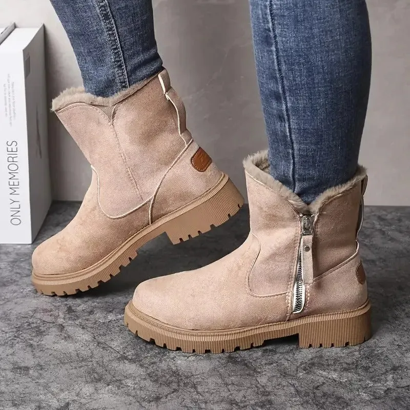 Winterstiefel Damen | Profilsohle für starken Grip | Damen Winterboots