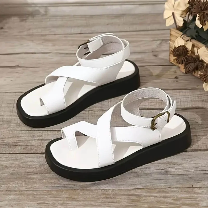 Lena | Elegante Damen Sandalen mit Zehensteg