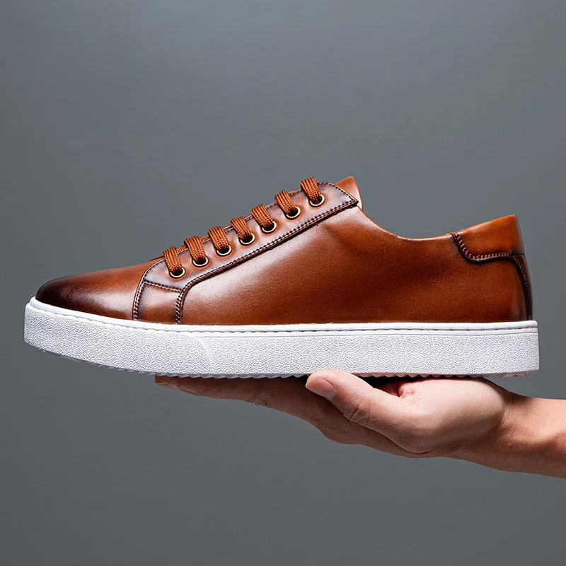 Felix | Stilvolle Herren Leder Sneakers Design