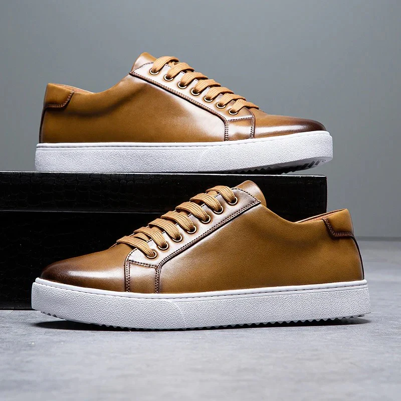 Felix | Stilvolle Herren Leder Sneakers Design