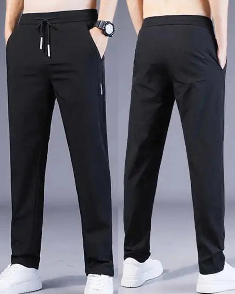 Herrenhose | Leicht & Slim Fit mit Kordelzug