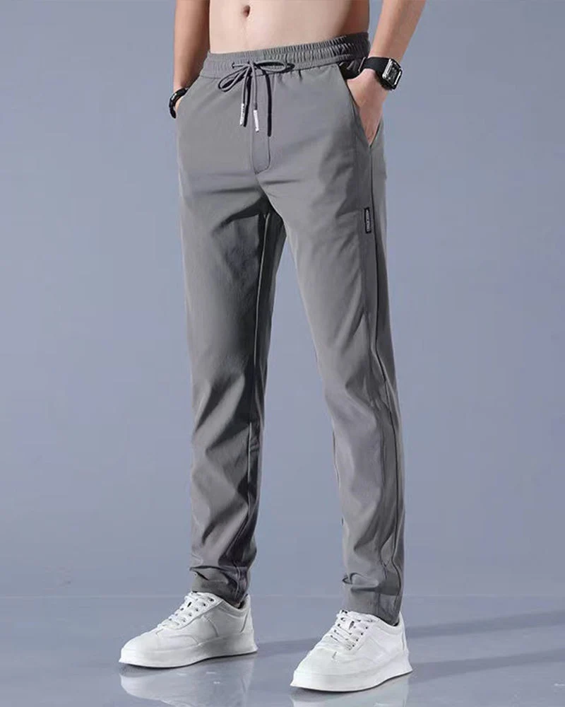 Herrenhose | Leicht & Slim Fit mit Kordelzug