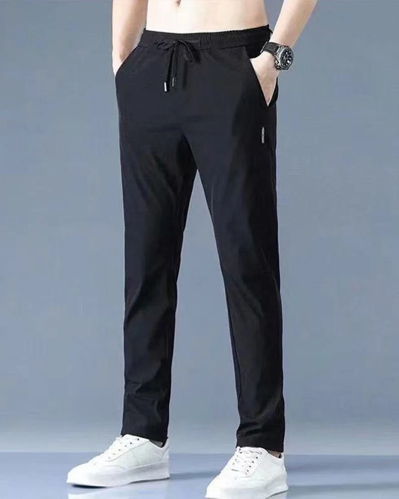 Herrenhose | Leicht & Slim Fit mit Kordelzug