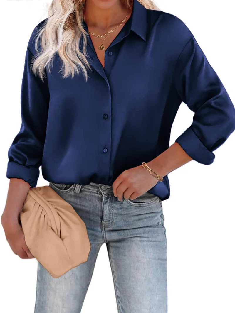 Bluse Damen | Satin & Elegant