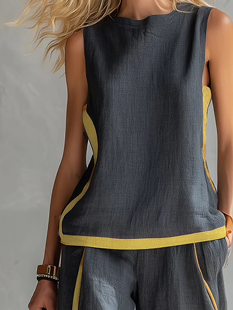 Alina | Elegantes Set mit weiter Hose
