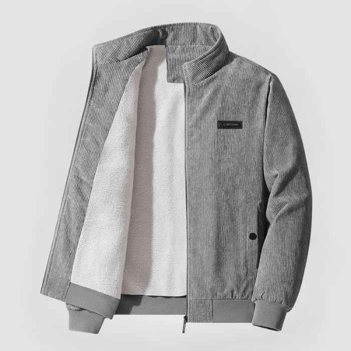 Cordjacke Herren | Wärmendes Innenfutter & Stehkragen-Komfort