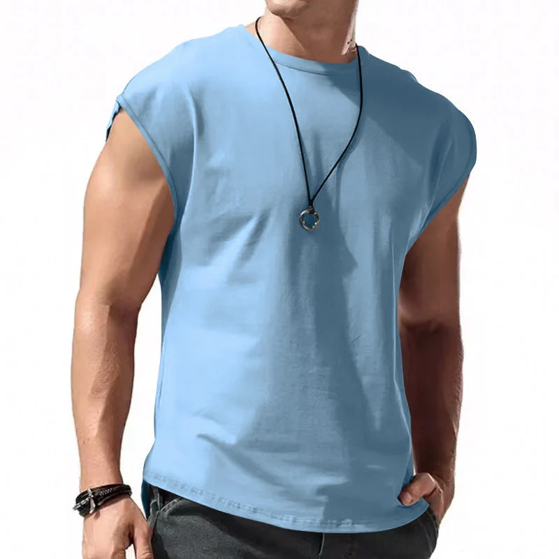T Shirt Herren | Ärmelloses Muscle-Shirt für Gym & Freizeit