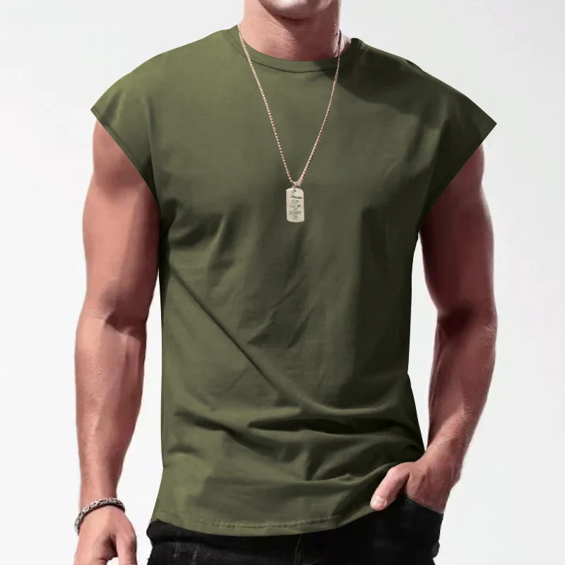T Shirt Herren | Ärmelloses Muscle-Shirt für Gym & Freizeit