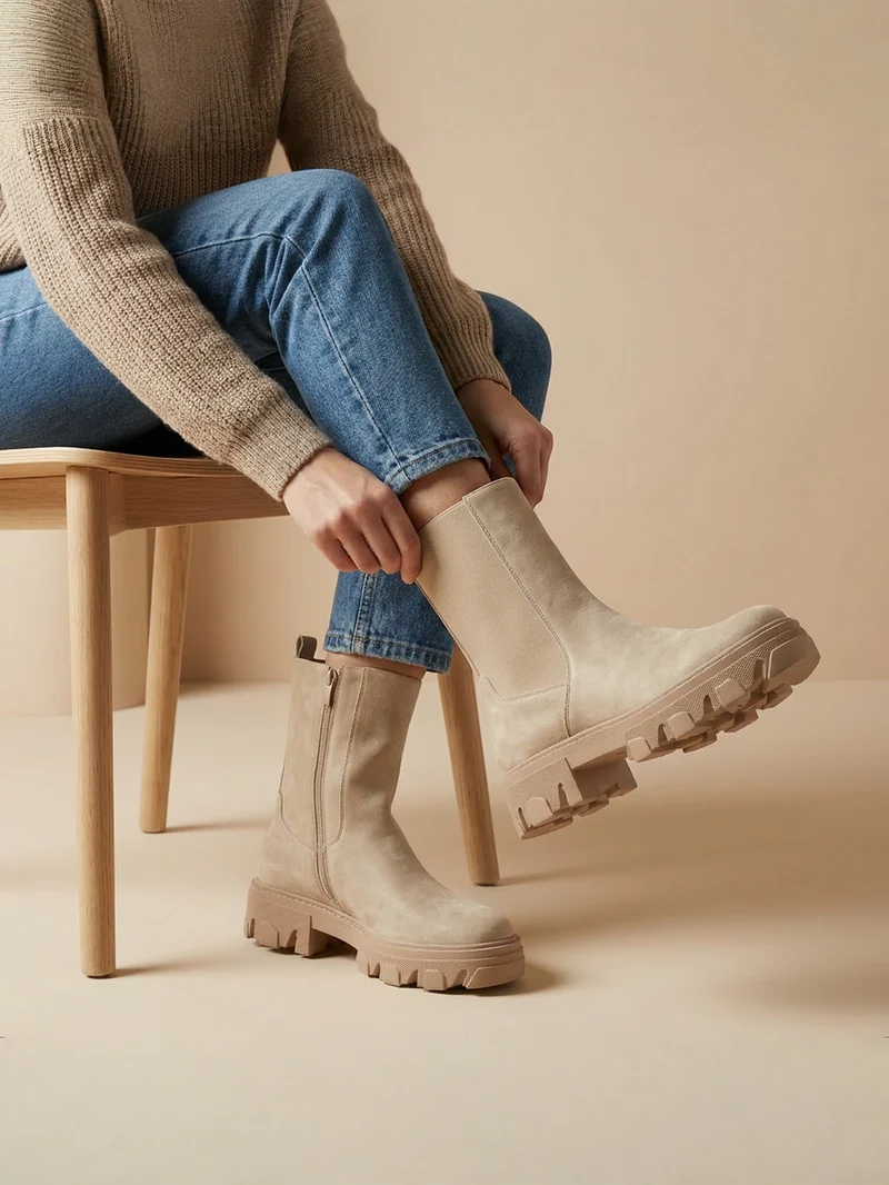 Sofia | Stylishe Chunky Stiefel Nova für Damen