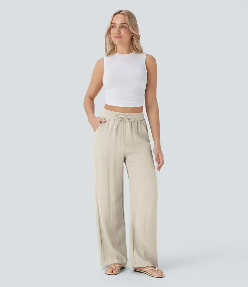 Lea | Modische Leinenhose mit zeitlosem Look
