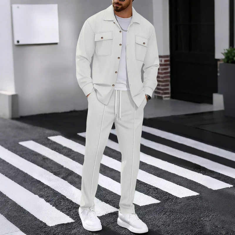 Übergangsjacke Herren | Jacke Herren | 2-teilig & geprägt für klaren Look