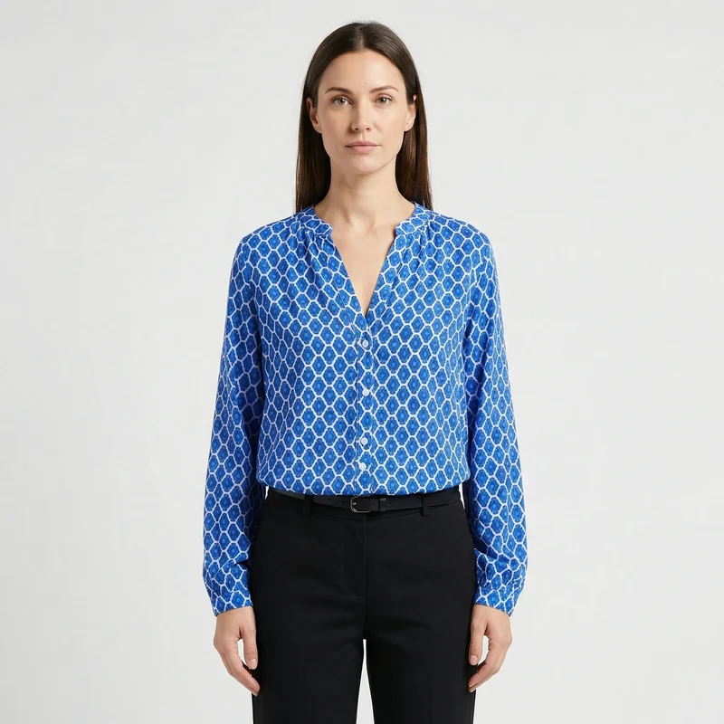 Oberteil Damen | Taillierter Schnitt & Knopfdetails