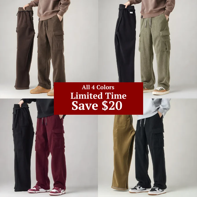 Lina | Bequeme Cargo Sweats Herren Komfort