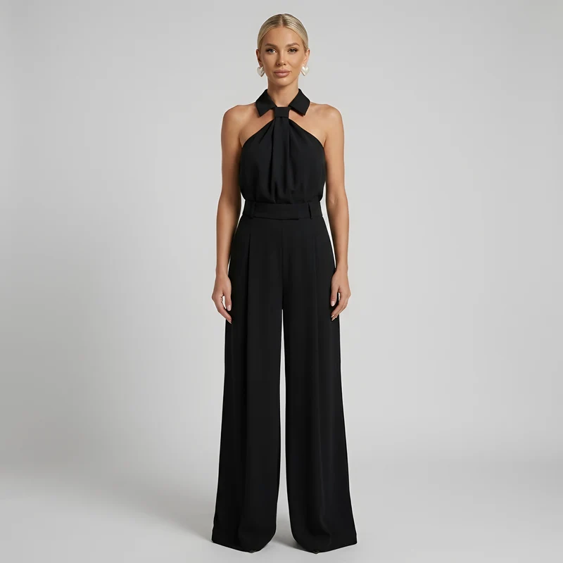 Jumpsuit Damen | Halterneck & Elegant
