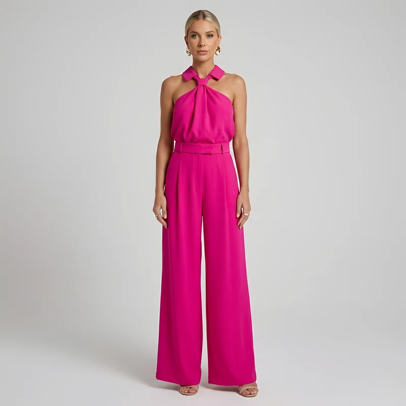Jumpsuit Damen | Halterneck & Elegant