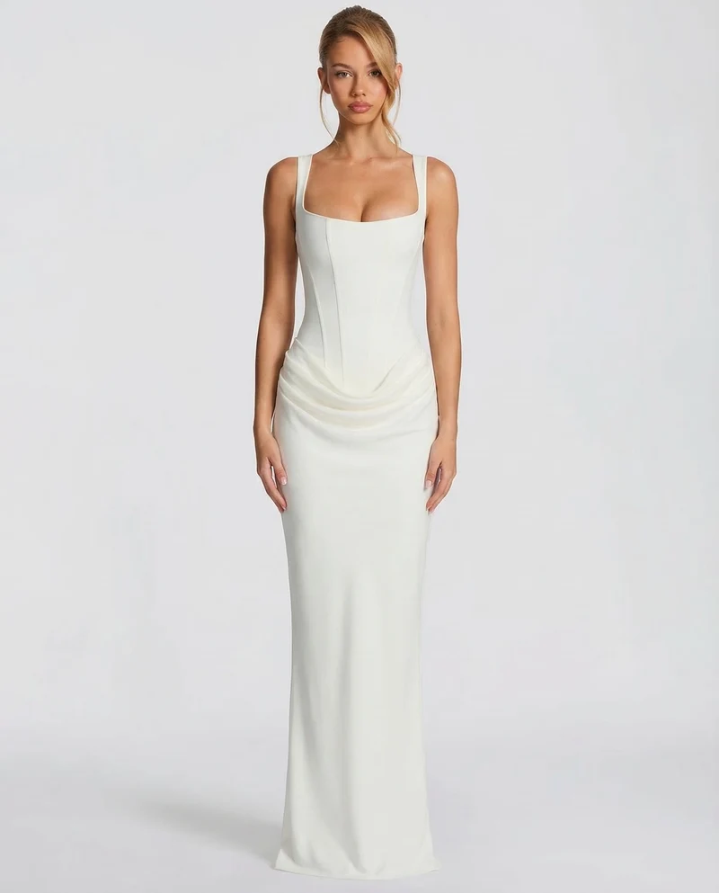 Maxikleid Damen | Figurbetont & Glamourös