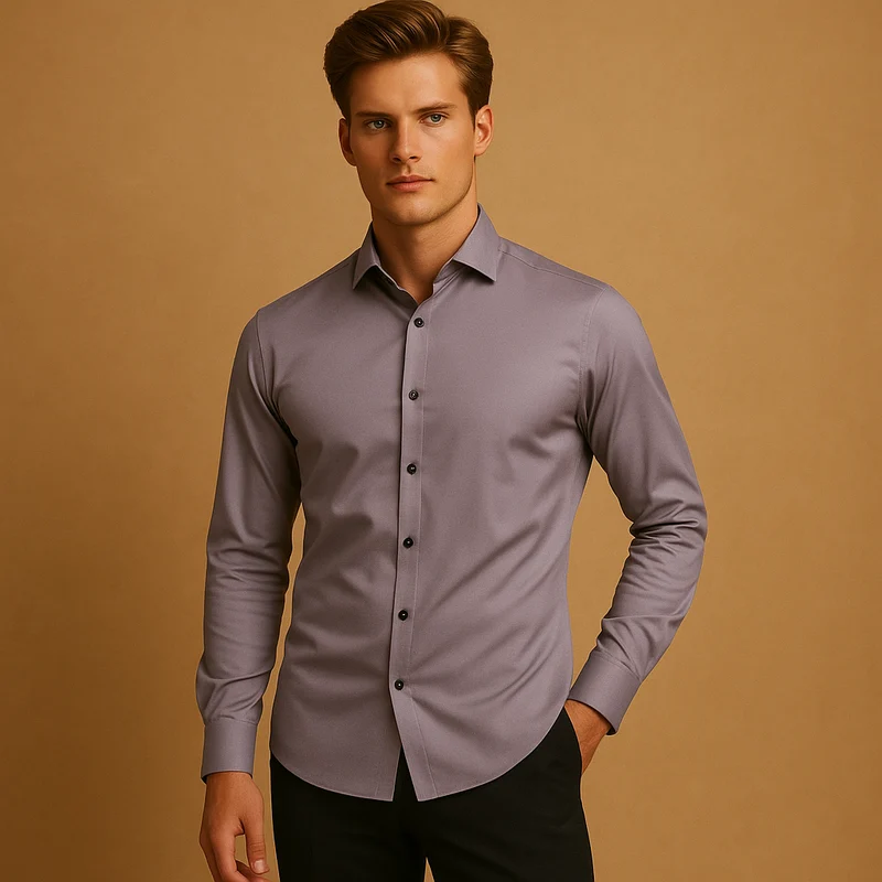 Herrenhemd | Langarm & klassischer Business-Look