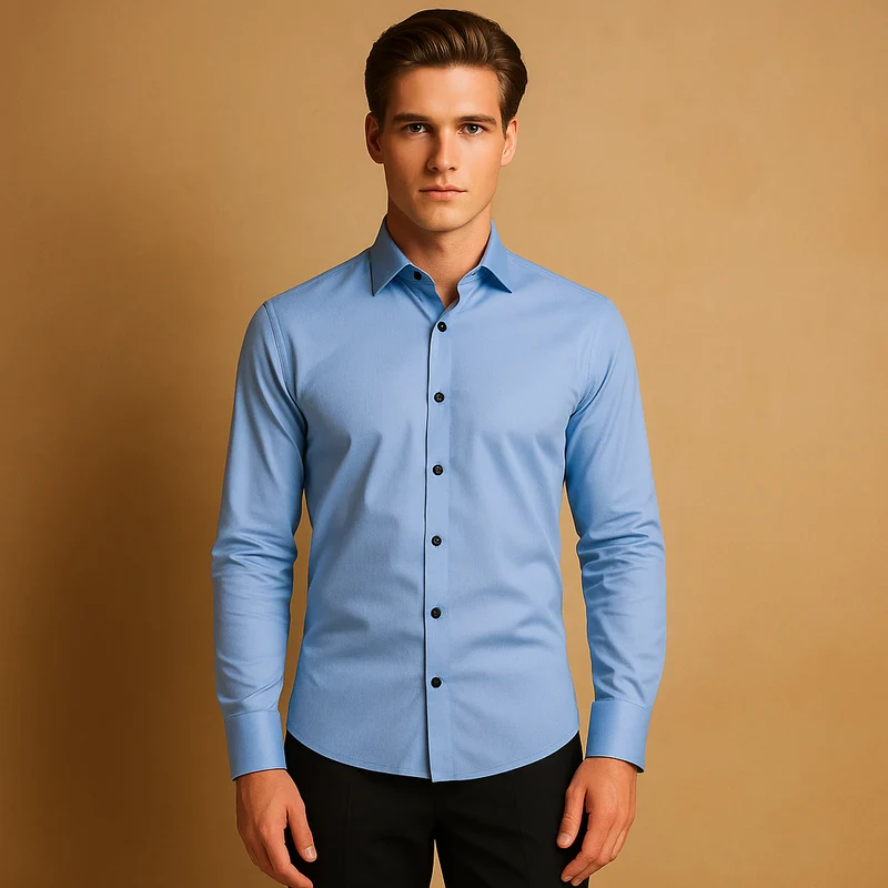 Herrenhemd | Langarm & klassischer Business-Look