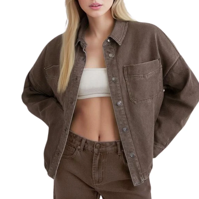 Celina | Elegante Jacke im entspannten Vintage-Stil