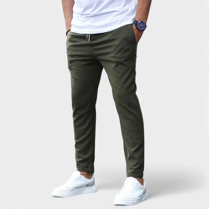 Leon | Elegante Slim Fit Stretch-Hosen