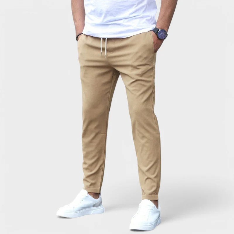 Leon | Elegante Slim Fit Stretch-Hosen