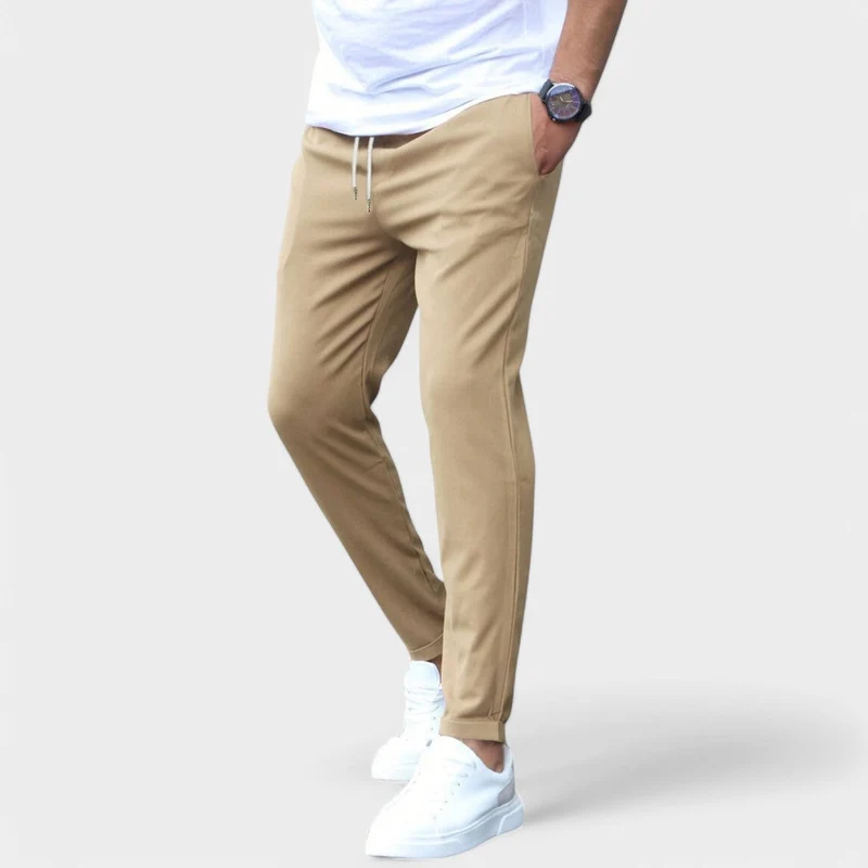 Leon | Elegante Slim Fit Stretch-Hosen