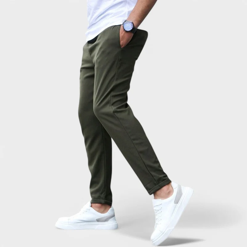 Leon | Elegante Slim Fit Stretch-Hosen