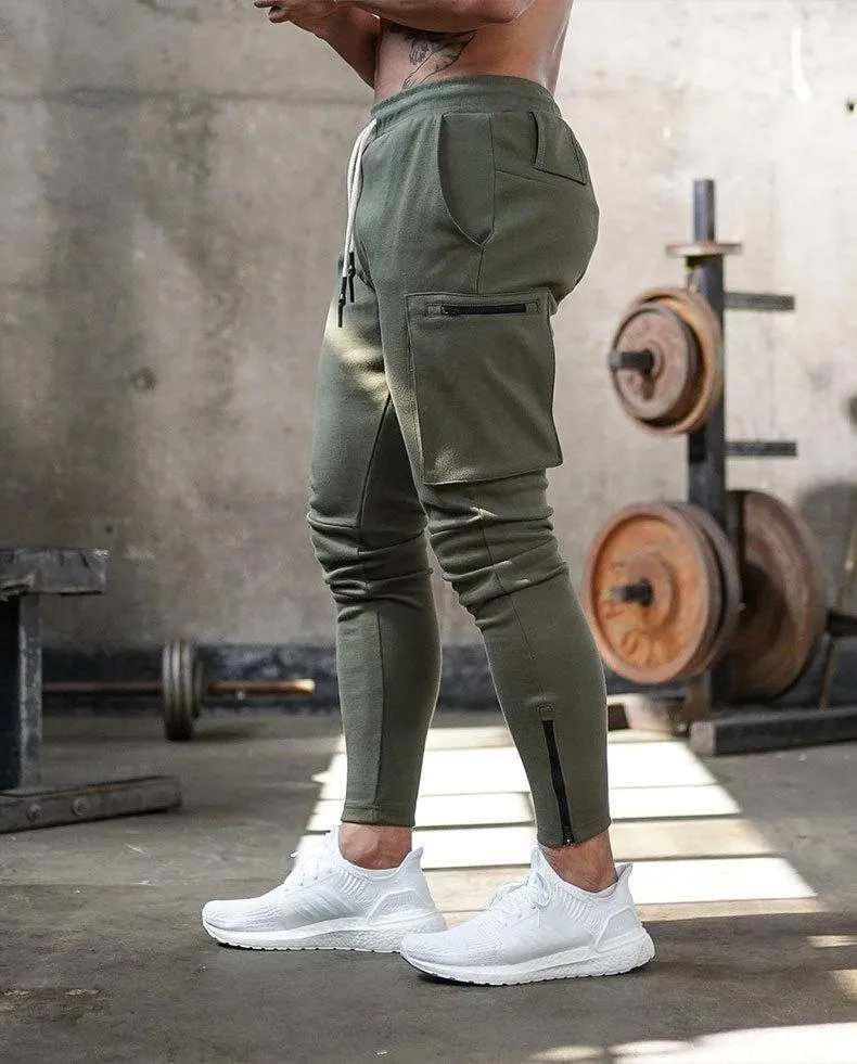 Sport hose Herren | Schlanker Schnitt & Sichere Zip-Taschen