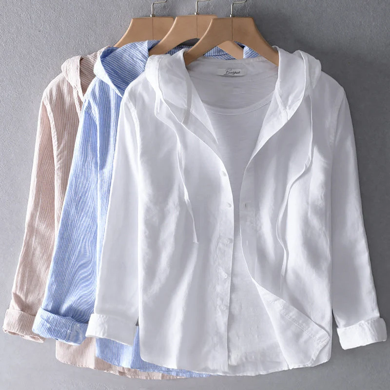 Hemdbluse Damen | Atmungsaktiv & Lockerer Schnitt