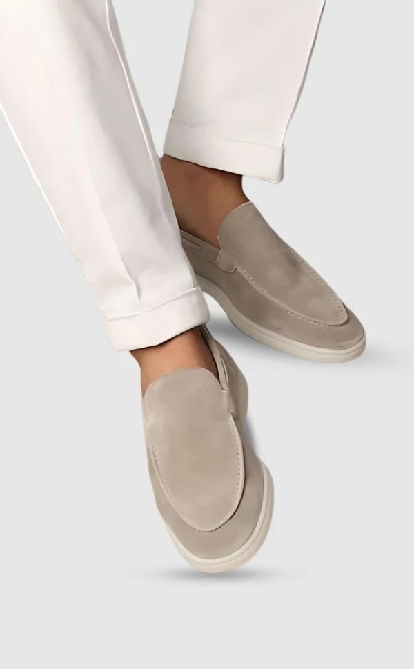 Loafers Herren | Minimalistischer Wildleder-Slipper im Luxury-Stil