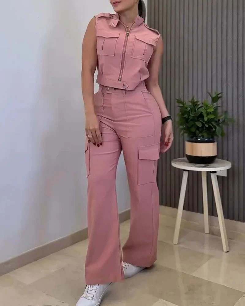 Jumpsuit Damen | Cargo & Weites Bein