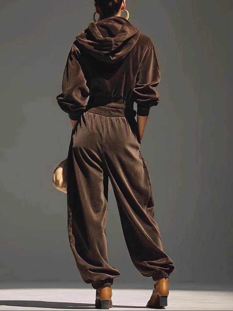 Lina | Modernes Damen Ensemble Hoodie und Hose