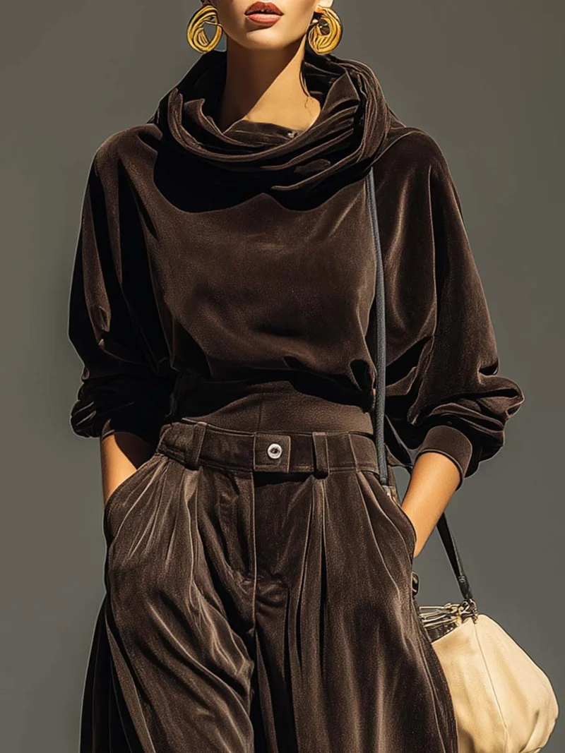 Lina | Modernes Damen Ensemble Hoodie und Hose