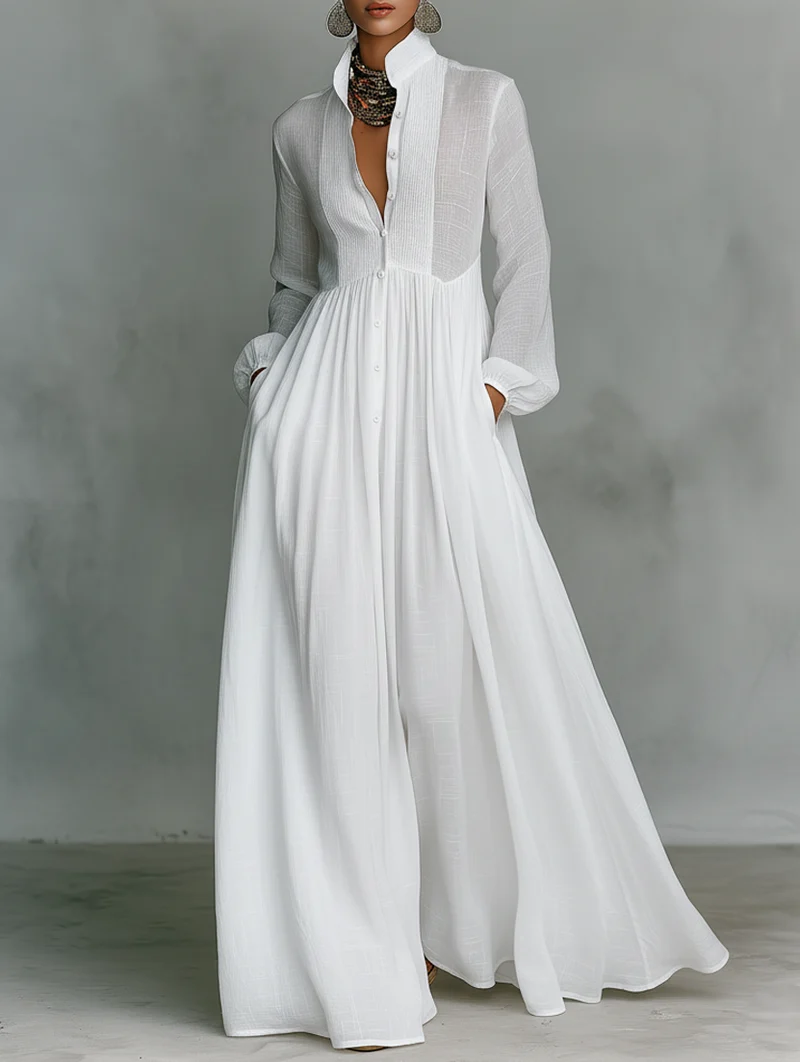 Hanna | Exklusives Maxi Kleid für stilvolle Damen