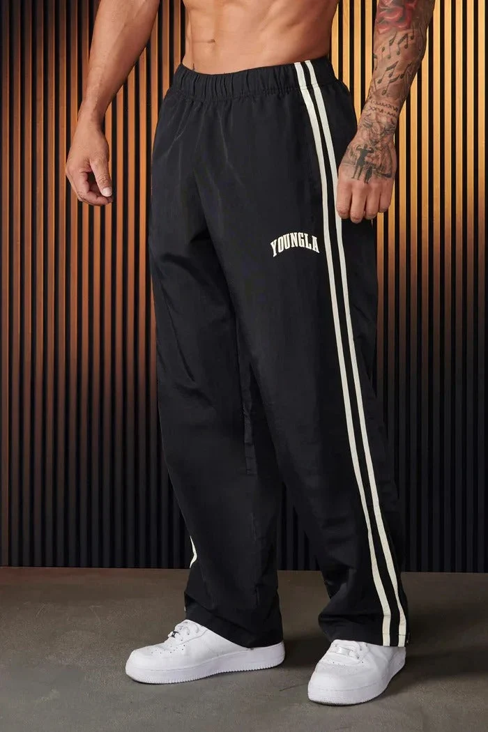 Baggy Jogginghose Herren | Doppelstreifen & Kordelzug-Komfort