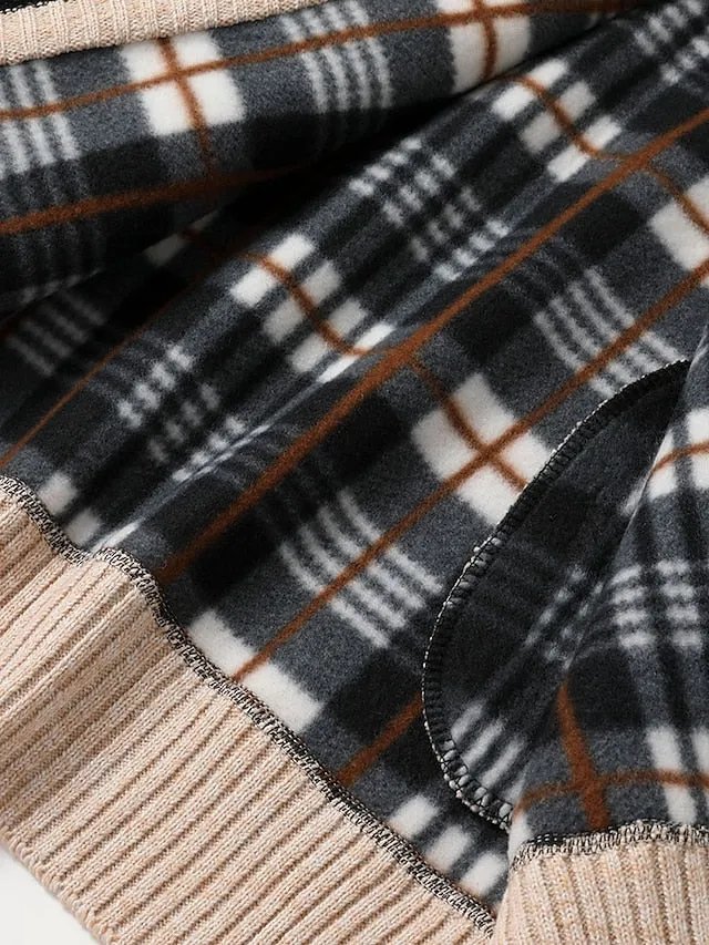 Cardigan Herren | Zip-up Reißverschluss & Angenehm Warm