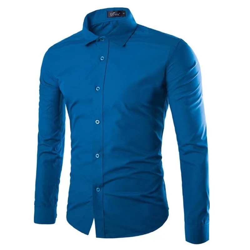 Hemd Herren Slim Fit | Knitterfrei & Gepflegter Look