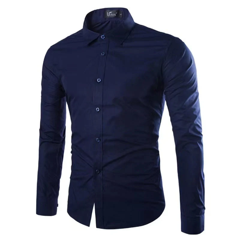 Hemd Herren Slim Fit | Knitterfrei & Gepflegter Look