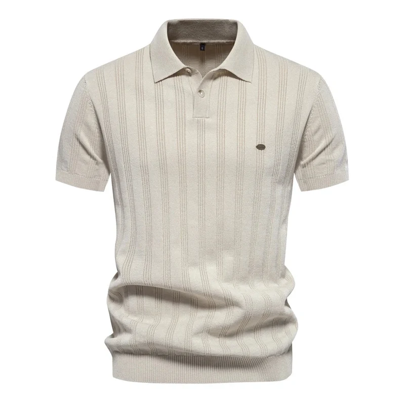 Poloshirt Herren | Rippstruktur & Smarter Look