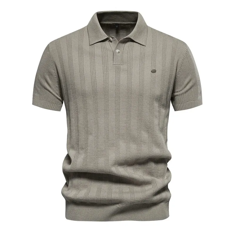 Poloshirt Herren | Rippstruktur & Smarter Look