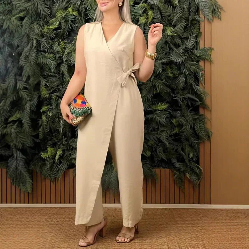Alina | Stilvoller Wickel-Jumpsuit für Damen