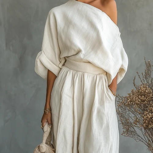 Isla | Leichter Boho Jumpsuit mit weitem Schnitt
