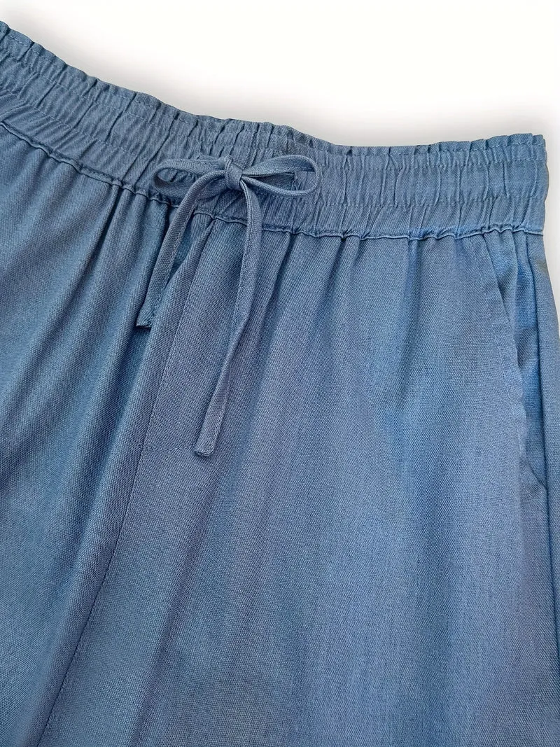 Lea | Leinenhose Hoher Bund Leichte Qualität