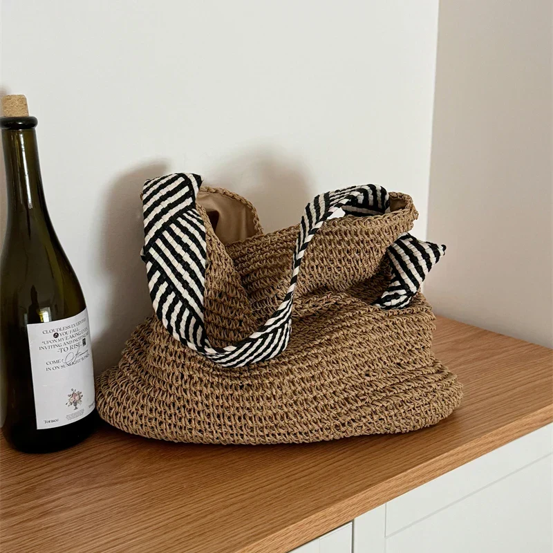 Tessa | Boho Geflochtene Tote Bag Alltagstauglich