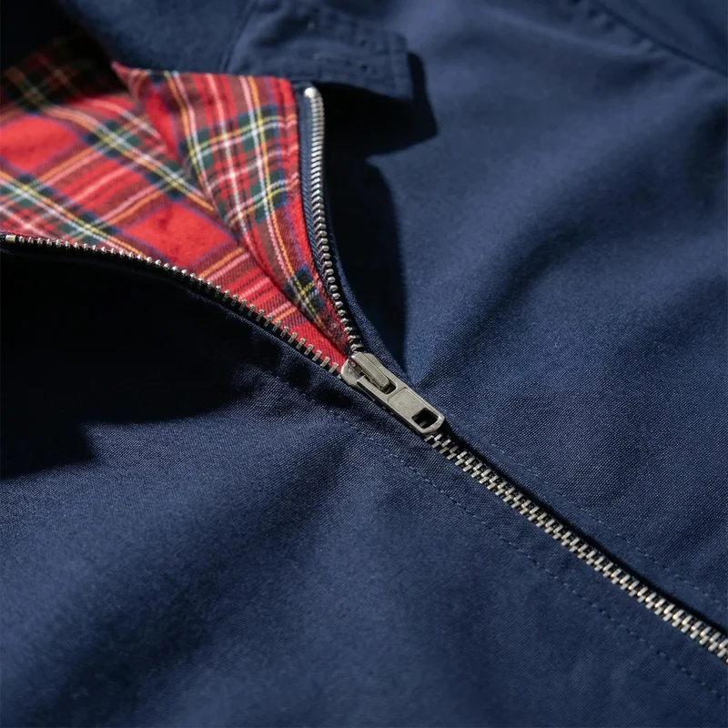 Harrington Jacke Herren | Reißverschluss & Stehkragen für smarten Look