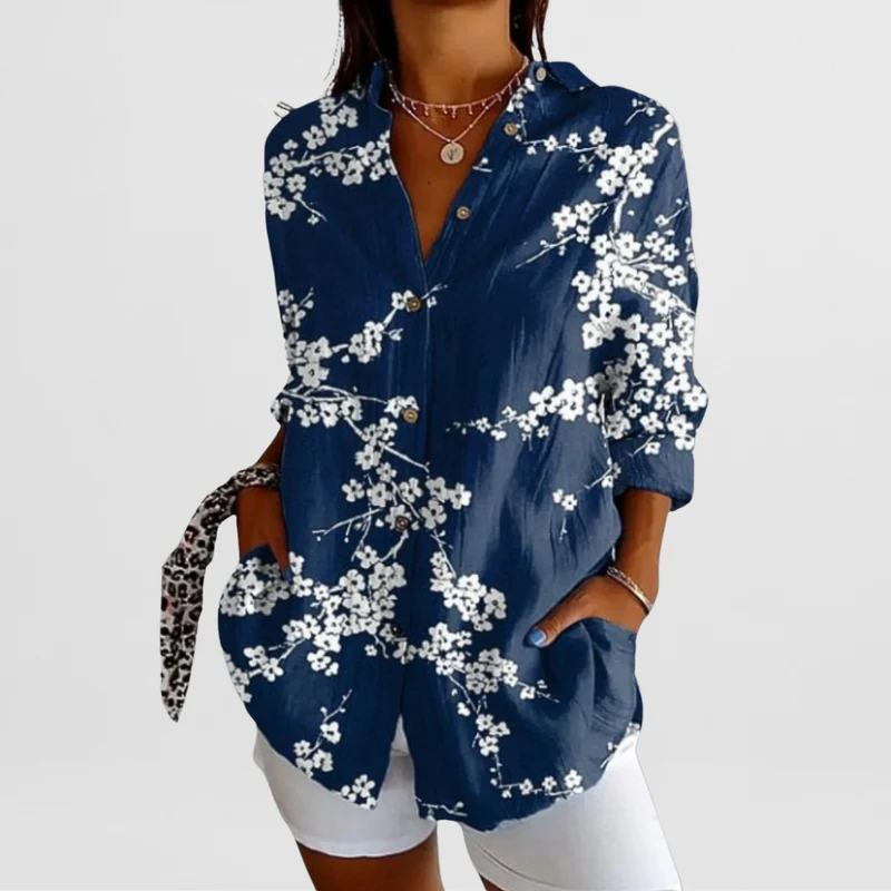 Bluse Damen | Gemustert & Lässig