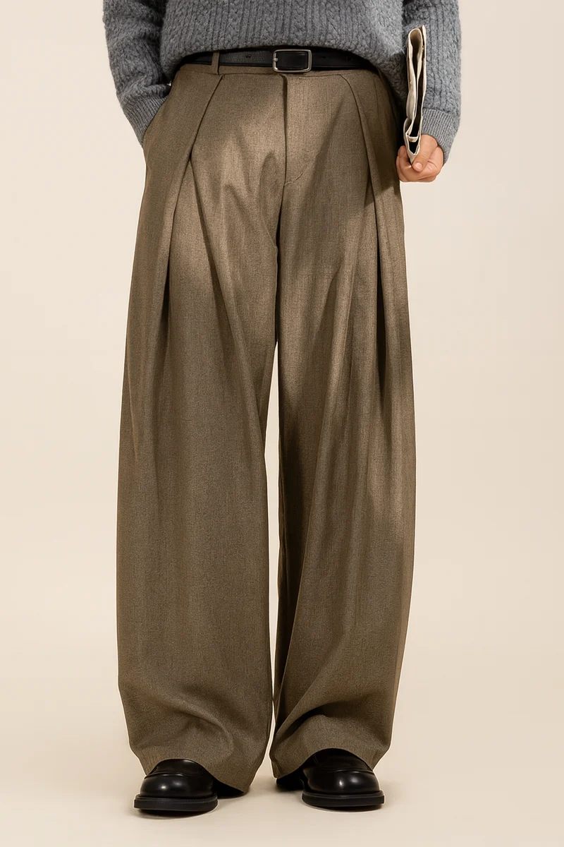 Herren Anzughose | Weites Bein & elegant