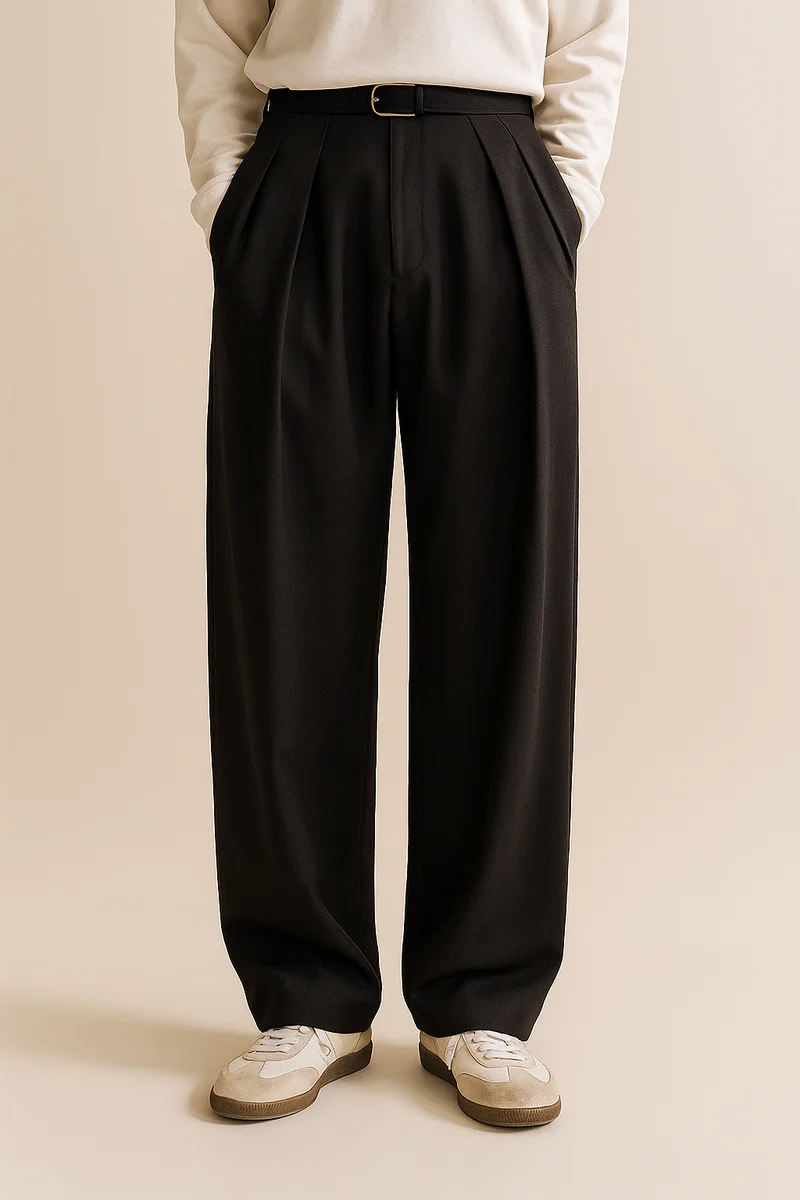 Herren Anzughose | Weites Bein & elegant