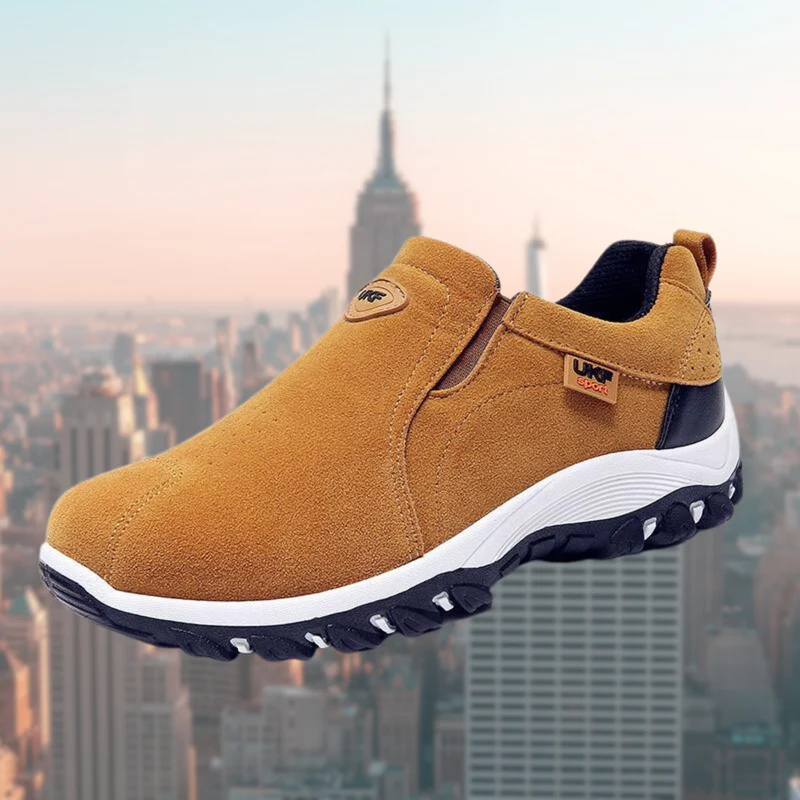 Slip-on Schuhe Herren | Schuhe Herren | Stoßdämpfende Sohle für entspanntes Gehen